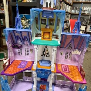 Majestic Fantasy Castle Playset with Blue and Purple Details